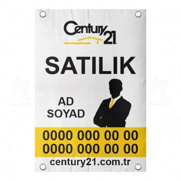 50x70 Vinil Branda Satlk Century21 Afii Ucuz Malzeme