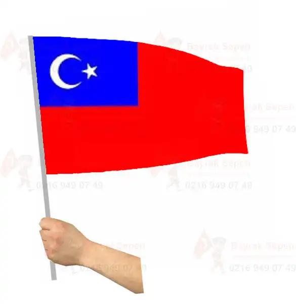 İnguş Türkleri Sopalı Flamalar Bayraklar