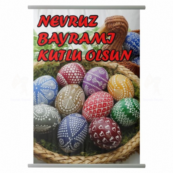 65x100 Vinil Branda Nevruz Bayramı Afişi