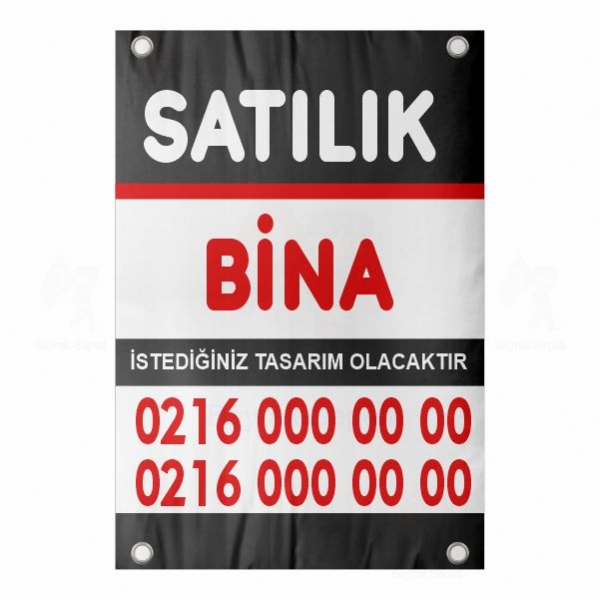 65x100 Vinil Branda Satlk Bina Afii Sat Satn al