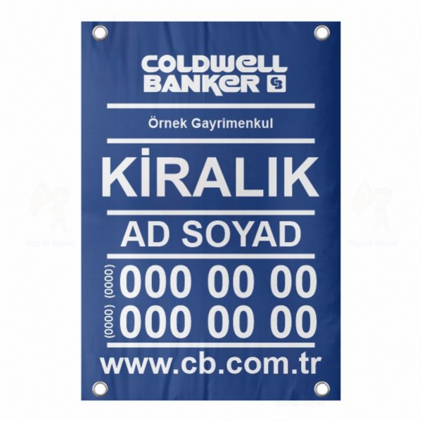 80x120 Vinil Branda Kiralk Coldwell Banker Afii