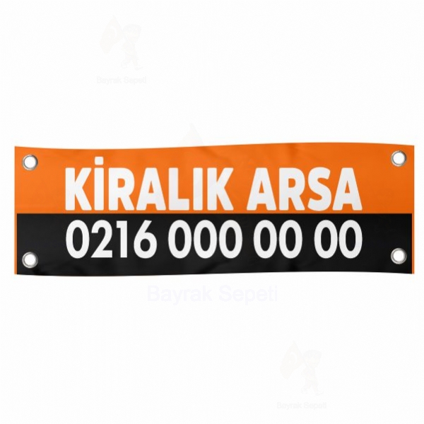 80x300 Vinil Branda Kiralk Arsa Afileri