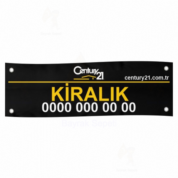 80x450 Vinil Branda Kiralk Century21 Afileri Fiyat imalat