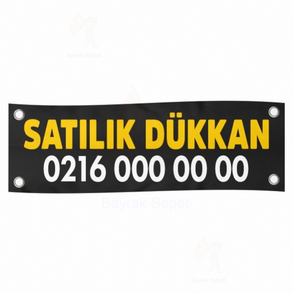 80x600 Vinil Branda Satlk Dkkan Afileri Sat Yerleri Sat Yerleri