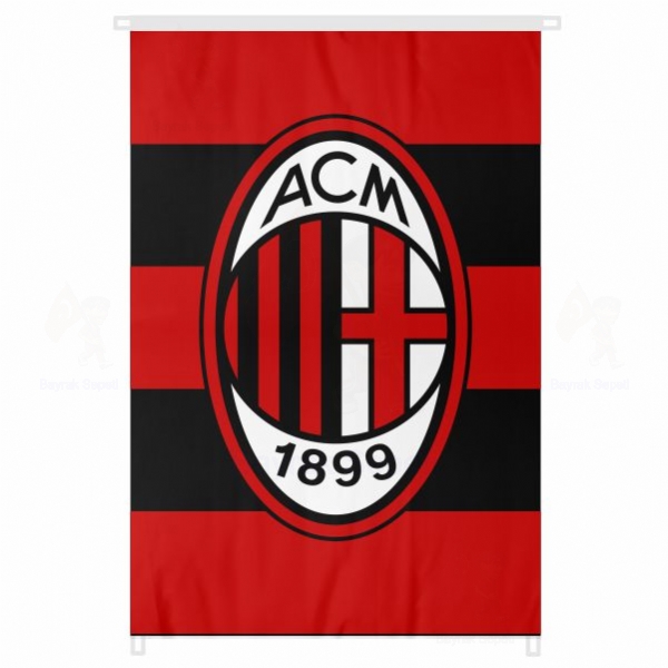 AC Milan Bina Cephesi Bayraklar