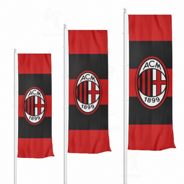 AC Milan Dikey Gnder Bayraklar