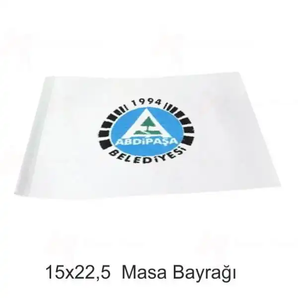 Abdipaa Belediyesi Masa Bayraklar