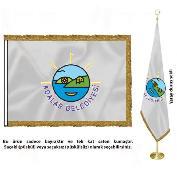 Adalar Belediyesi Saten Kuma Makam Bayra