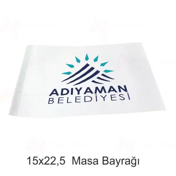 Adyaman Belediyesi Masa Bayraklar