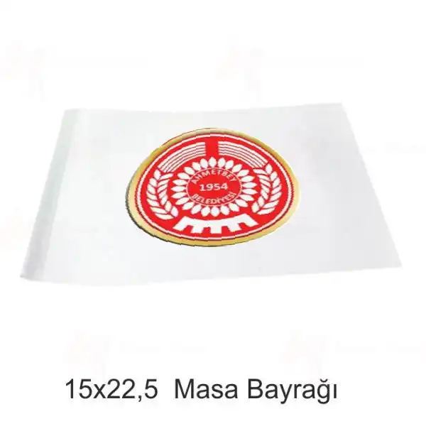 Ahmetbey Belediyesi Masa Bayraklar