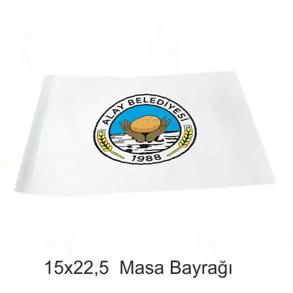 Alay Belediyesi Masa Bayraklar
