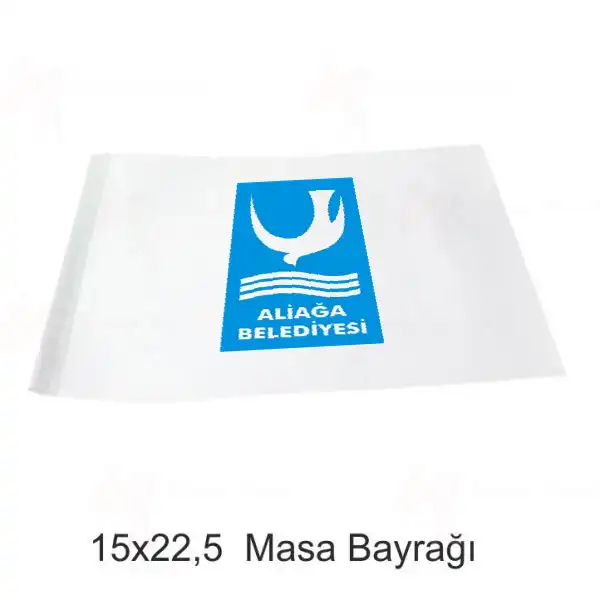 Aliaa Belediyesi Masa Bayraklar