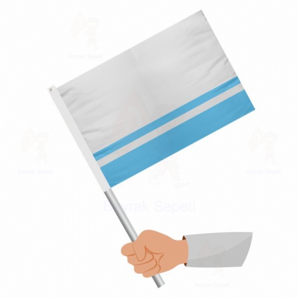 Altay Cumhuriyeti Sopalı Bayraklar