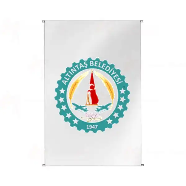 Altnta Belediyesi Bina Cephesi Bayraklar