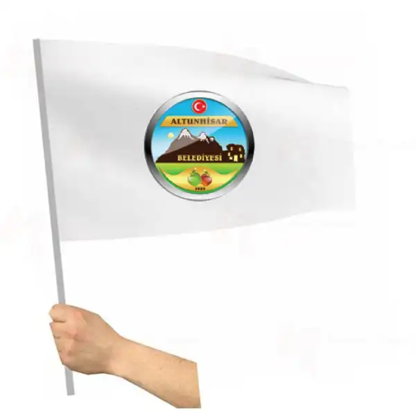 Altunhisar Belediyesi Sopal Bayraklar