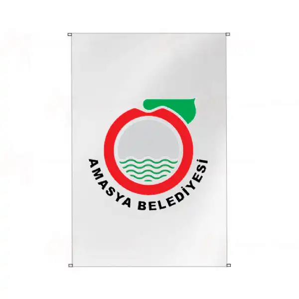 Amasya Belediyesi Bina Cephesi Bayraklar