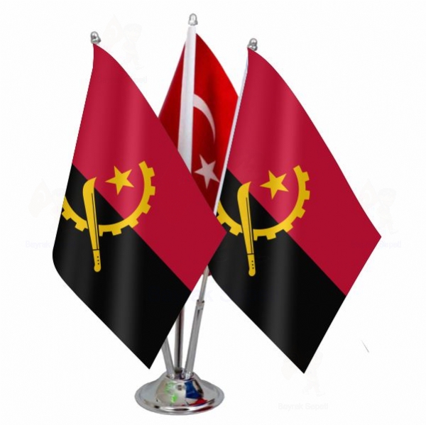 Angola 3 L Masa Bayraklar
