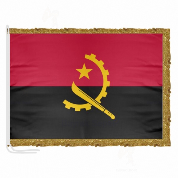 Angola Saten Kuma Makam Bayra