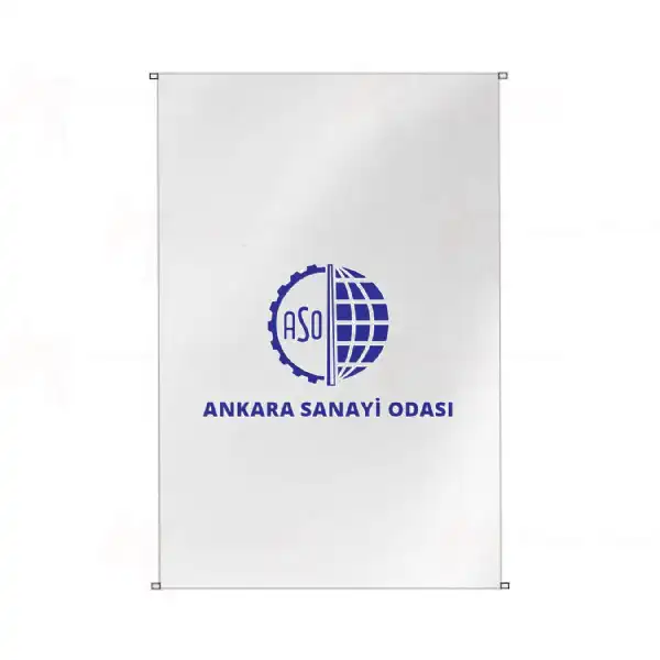 Ankara Sanayi Odas Bina Cephesi Bayrak retim