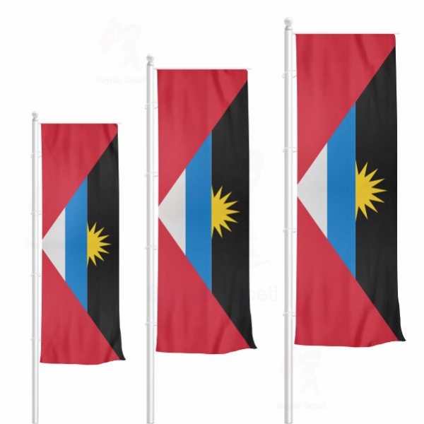 Antigua ve Barbuda Dikey Gnder Bayraklar