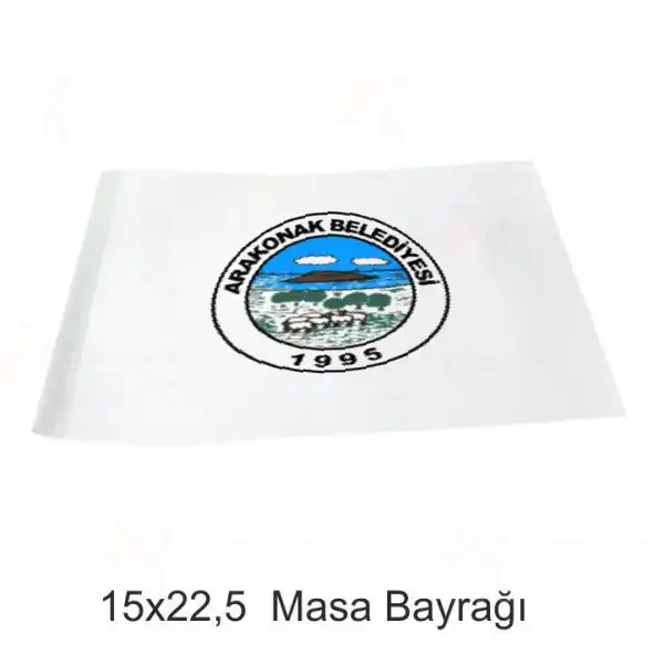 Arakonak Belediyesi Masa Bayraklar