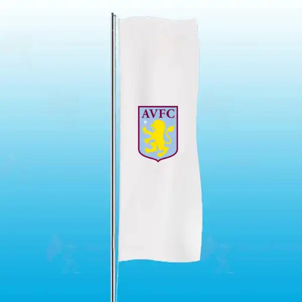 Aston Villa Dikey Gnder Bayraklar