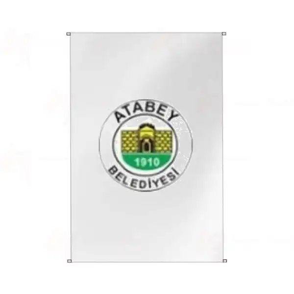 Atabey Belediyesi Bina Cephesi Bayrak Resmi