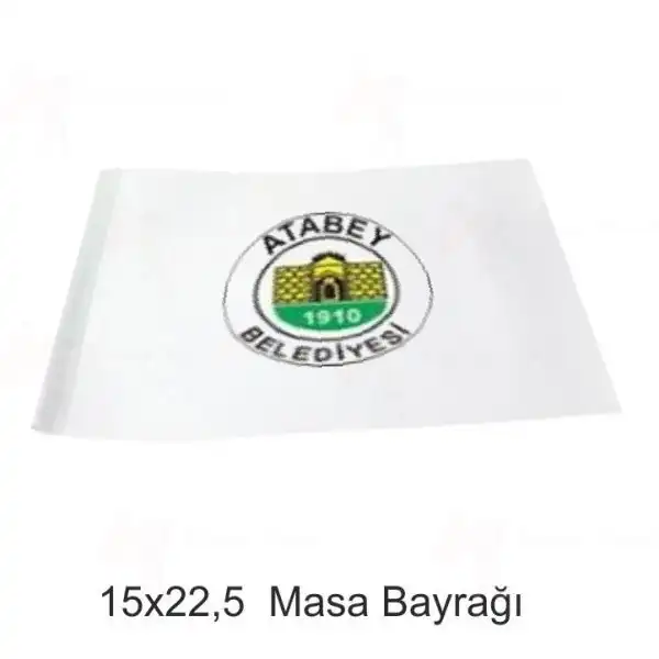 Atabey Belediyesi Masa Bayraklar
