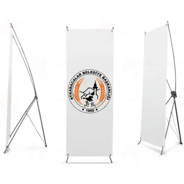 Atkaracalar Belediyesi X Banner Bask Grselleri