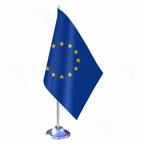 Avrupa Birlii Tekli Masa Bayraklar retimi