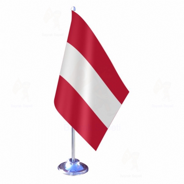 Avusturya Tekli Masa Bayraklar eitleri