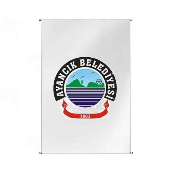Ayanck Belediyesi Bina Cephesi Bayraklar