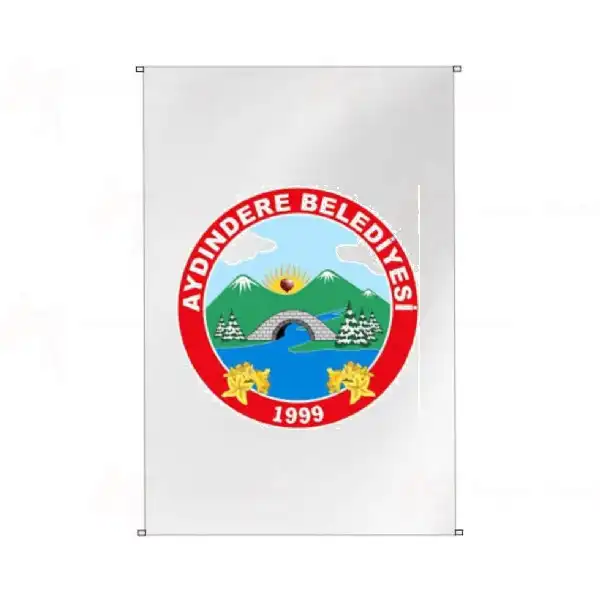 Aydındere Belediyesi Bina Cephesi Bayrakları
