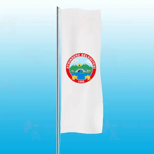 Aydndere Belediyesi Dikey Gnder Bayrak imalat