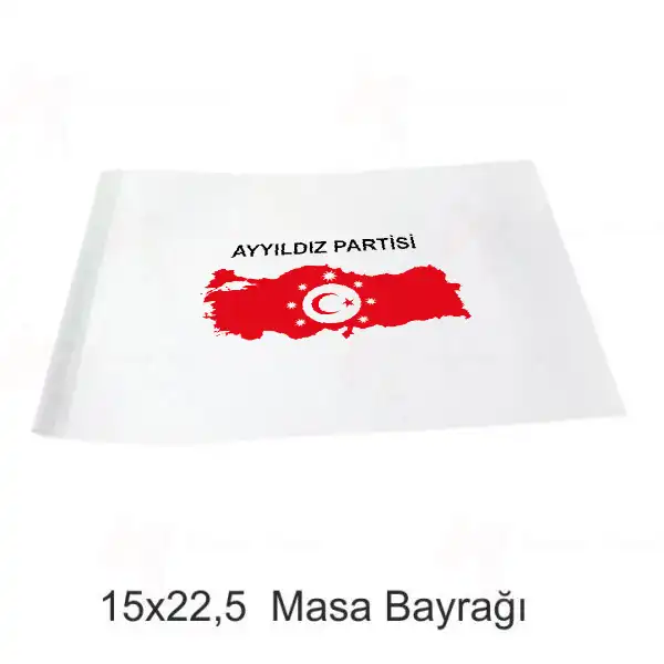 Ayyldz Partisi Bina Cephesi Bayraklar