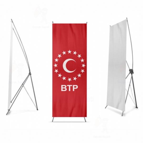 BTP X Banner Baskı