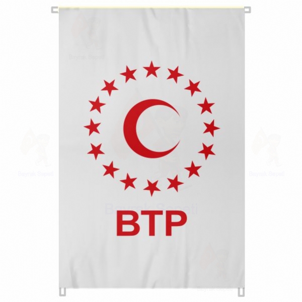 Bağımsız Türkiye Partisi Bina Cephesi Bayrakları