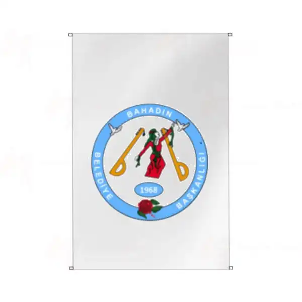Bahadin Belediyesi Bina Cephesi Bayraklar