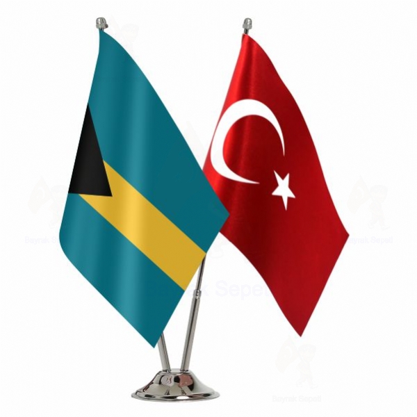 Bahamalar 2 Li Masa Bayraklar Satlar