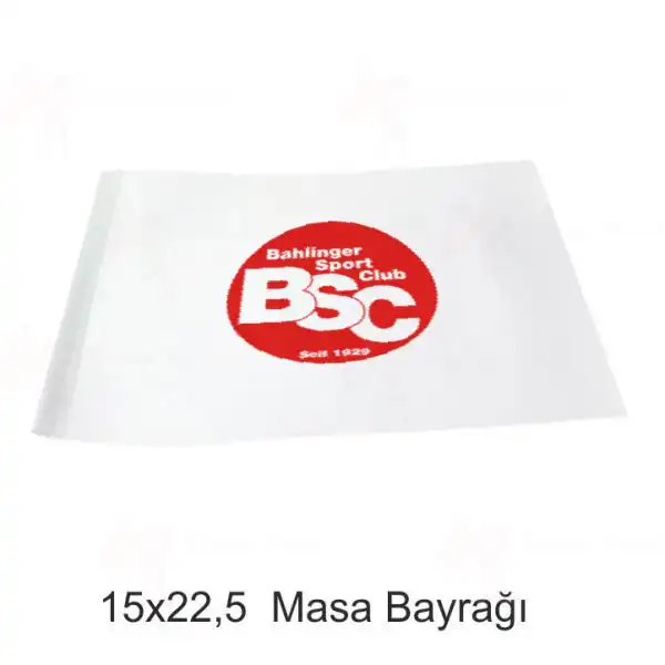 Bahlinger Sc Masa Bayraklar