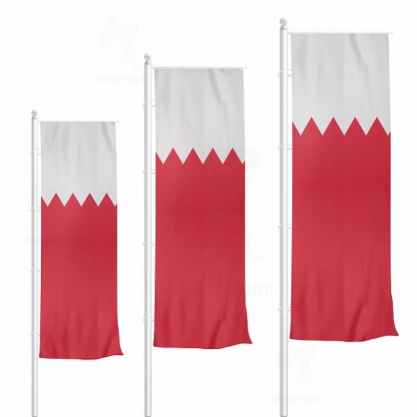 Bahreyn Dikey Gönder Bayrakları