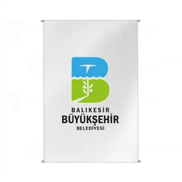 Balkesir Bykehir Belediyesi Bina Cephesi Bayraklar