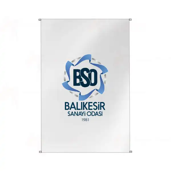 Balkesir Sanayi Odas Bina Cephesi Bayraklar