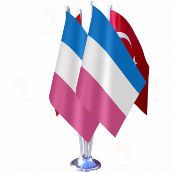 Bandera Heterosexual 4 L Masa Bayraklar