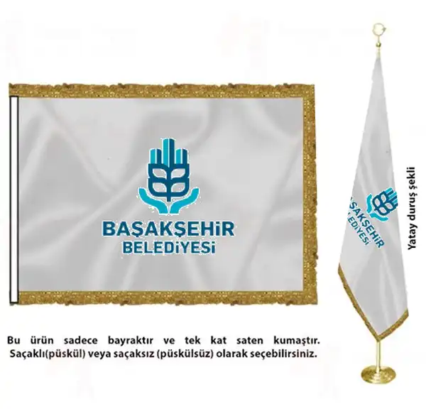 Baakehir Belediyesi Saten Kuma Makam Bayra