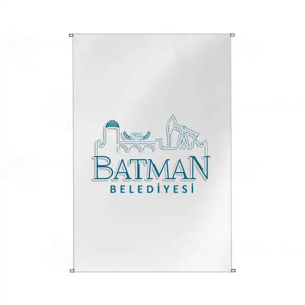 Batman Belediyesi Bina Cephesi Bayraklar