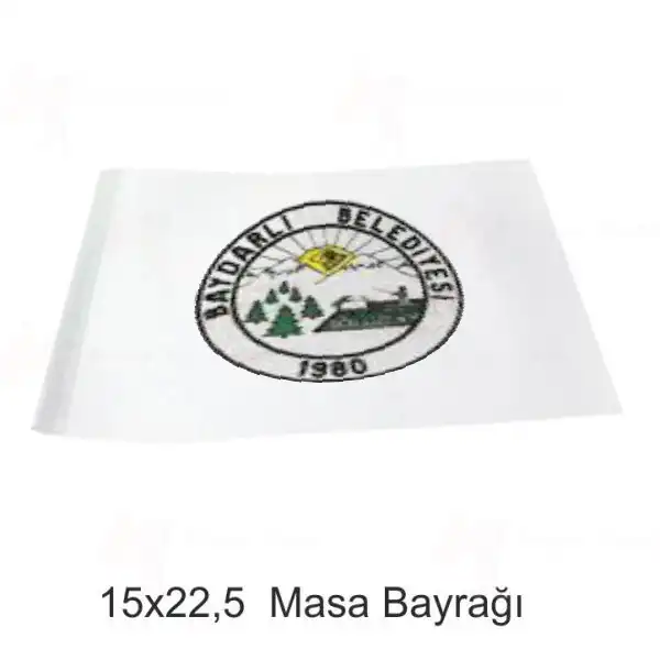 Baydarl Belediyesi Masa Bayraklar