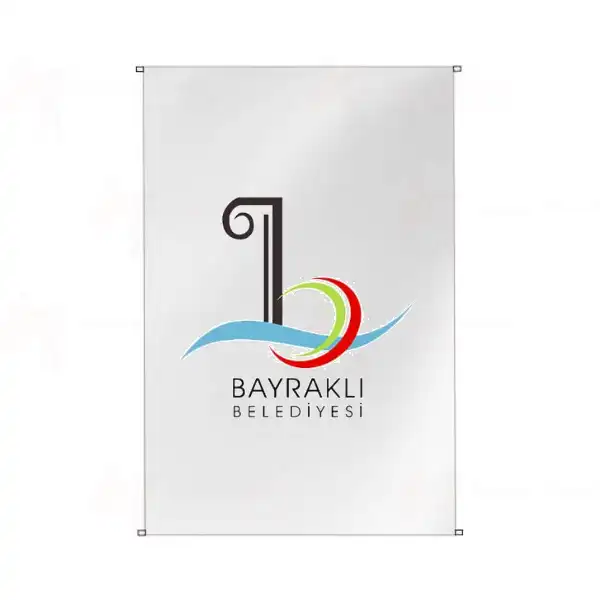 Bayrakl Belediyesi Bina Cephesi Bayrak Tasarm