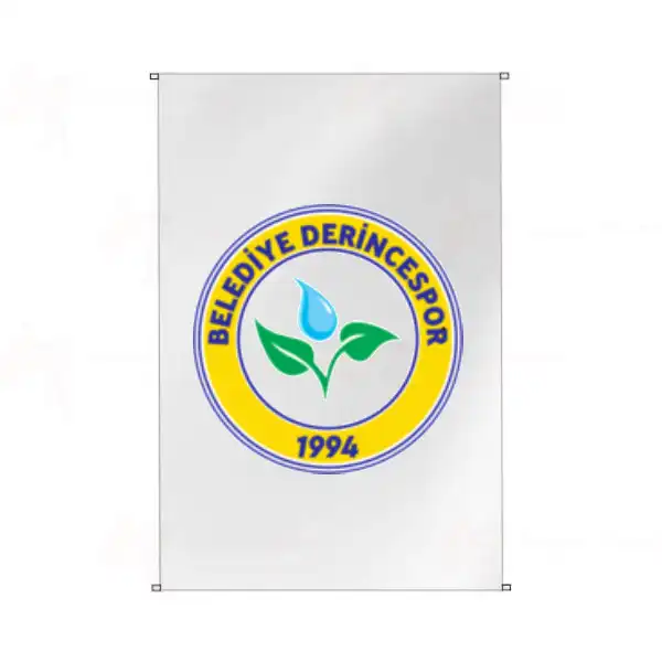 Belediye Derincespor Bina Cephesi Bayraklar