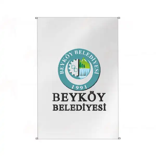 Beyky Belediyesi Bina Cephesi Bayrak Ebat